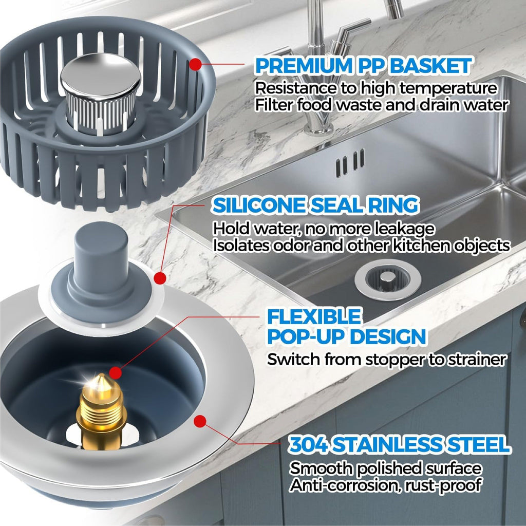 NeutralCare™ Anti-Insect 3-in-1 Seal Tight Strainer Combo