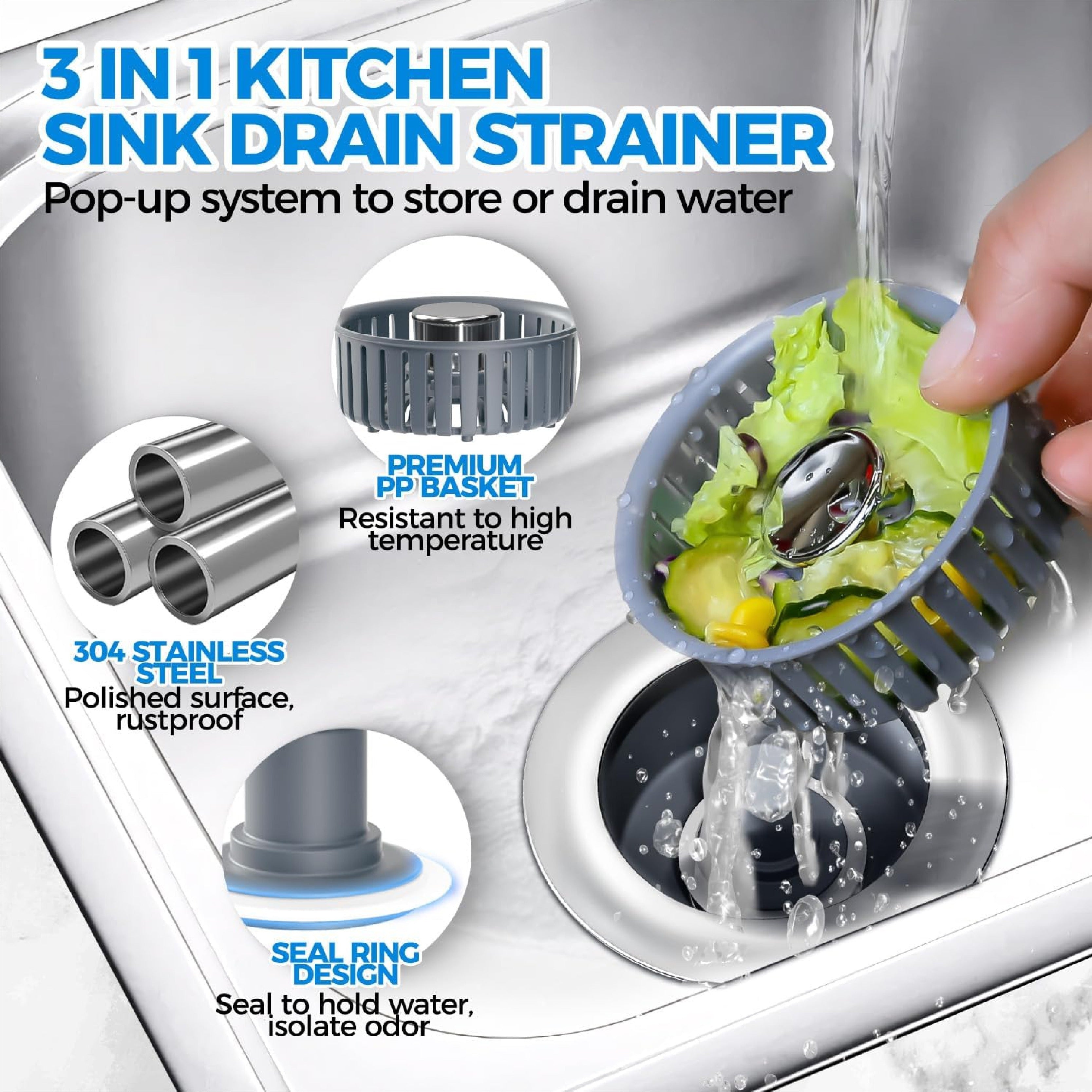 NeutralCare™ Anti-Insect 3-in-1 Seal Tight Strainer Combo