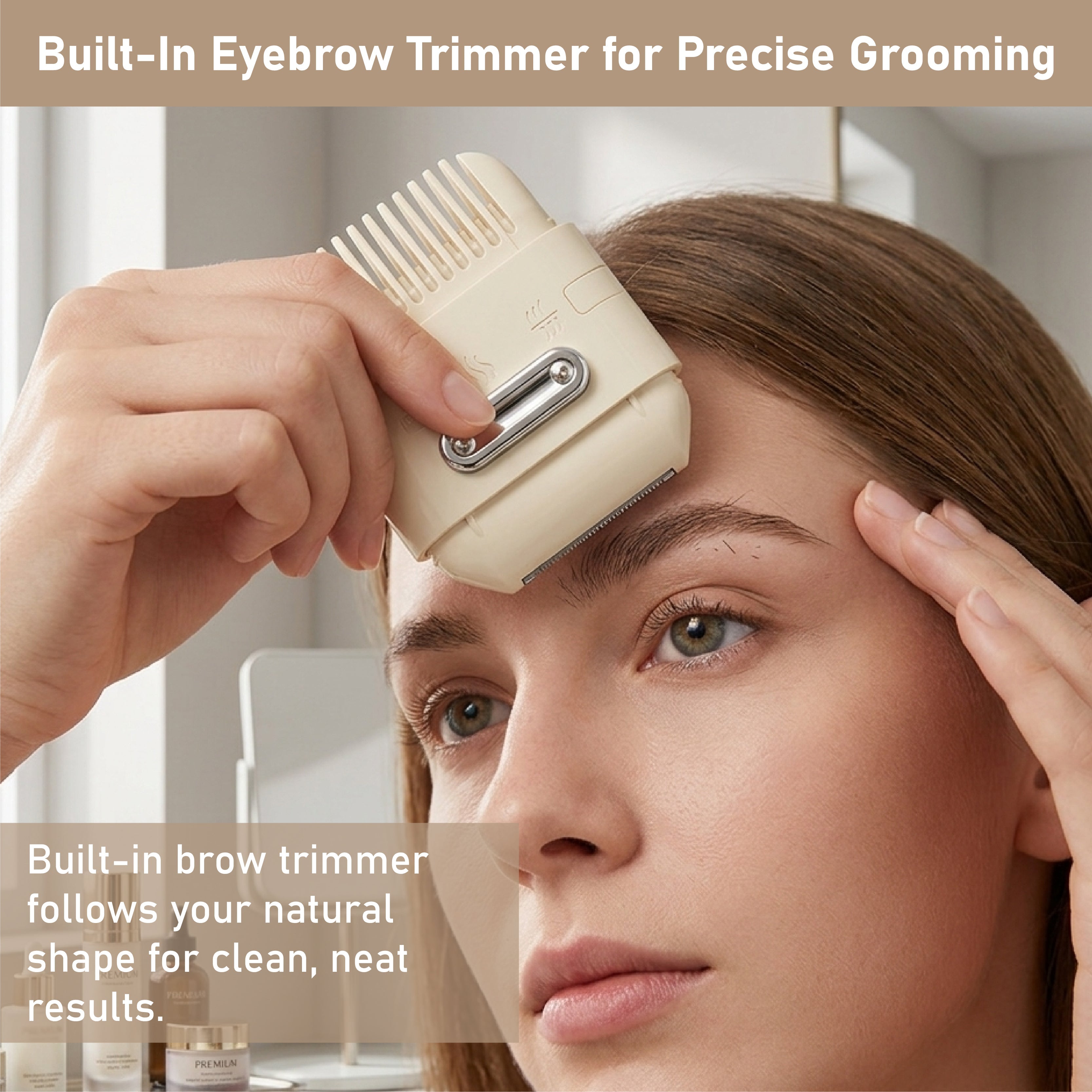 NeutralCare™ BeautyTrim 3-in-1 Hair Styling Comb