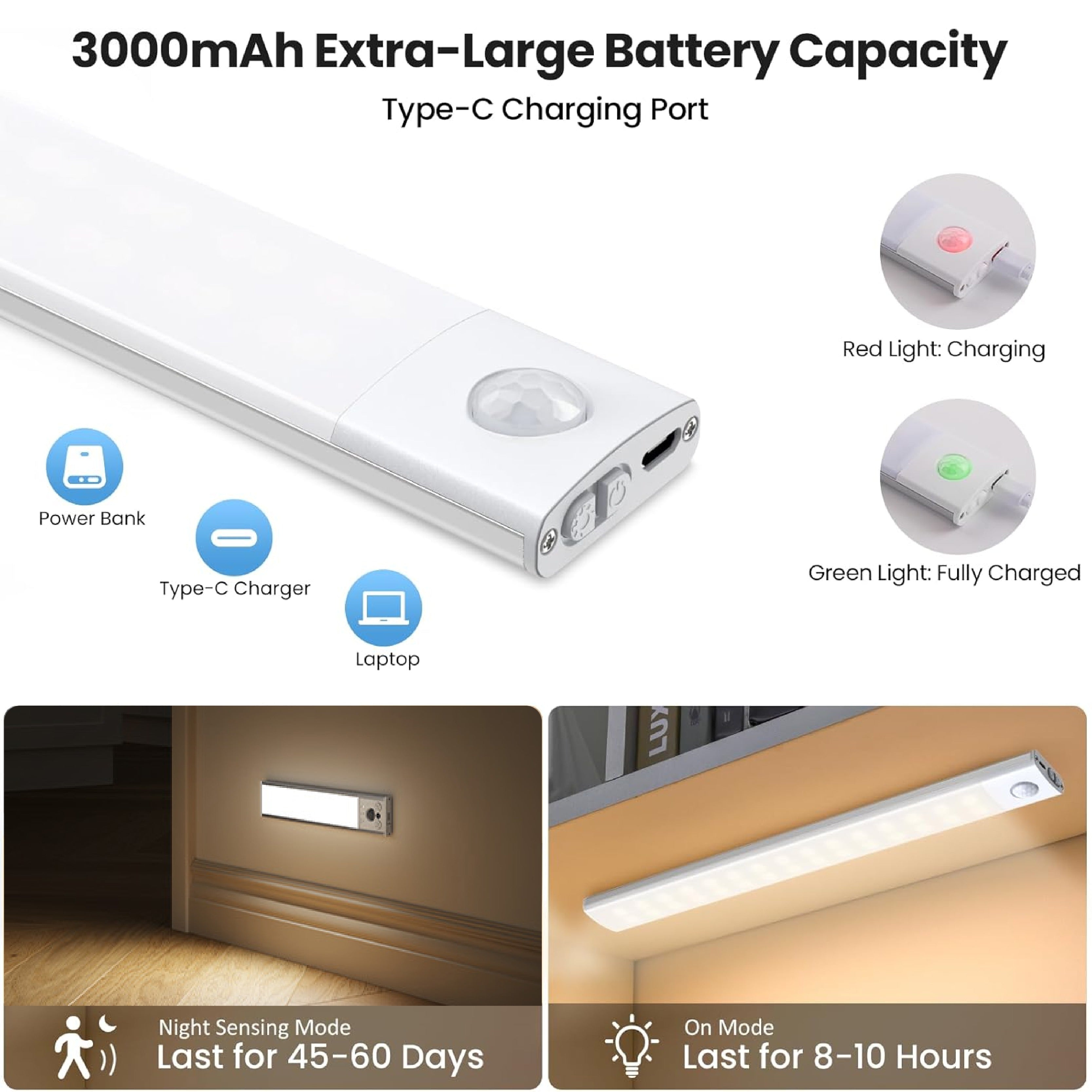 NeutralCare™ LumiSense Magnetic Motion LED Light