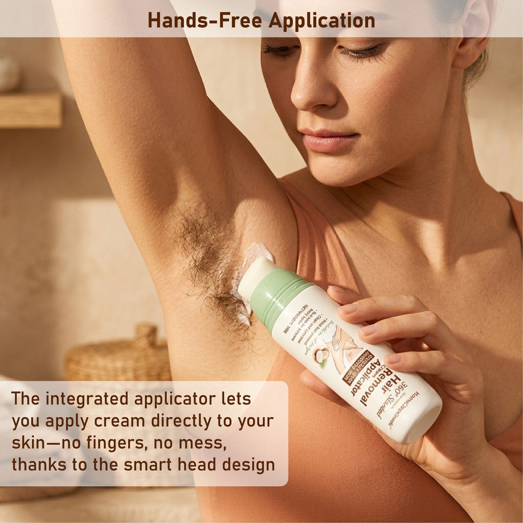 NeutralCare™ 360° Slanted Hair Removal Cream Applicator