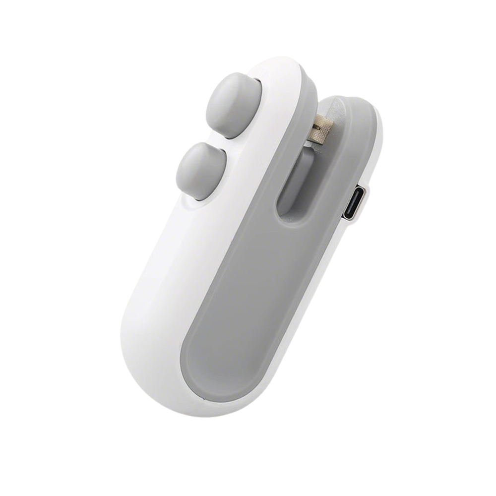 NeutralCare™ FoodLock 2-in-1 Mini Heat Sealer Cutter