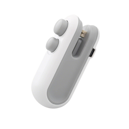NeutralCare™ FoodLock 2-in-1 Mini Heat Sealer Cutter