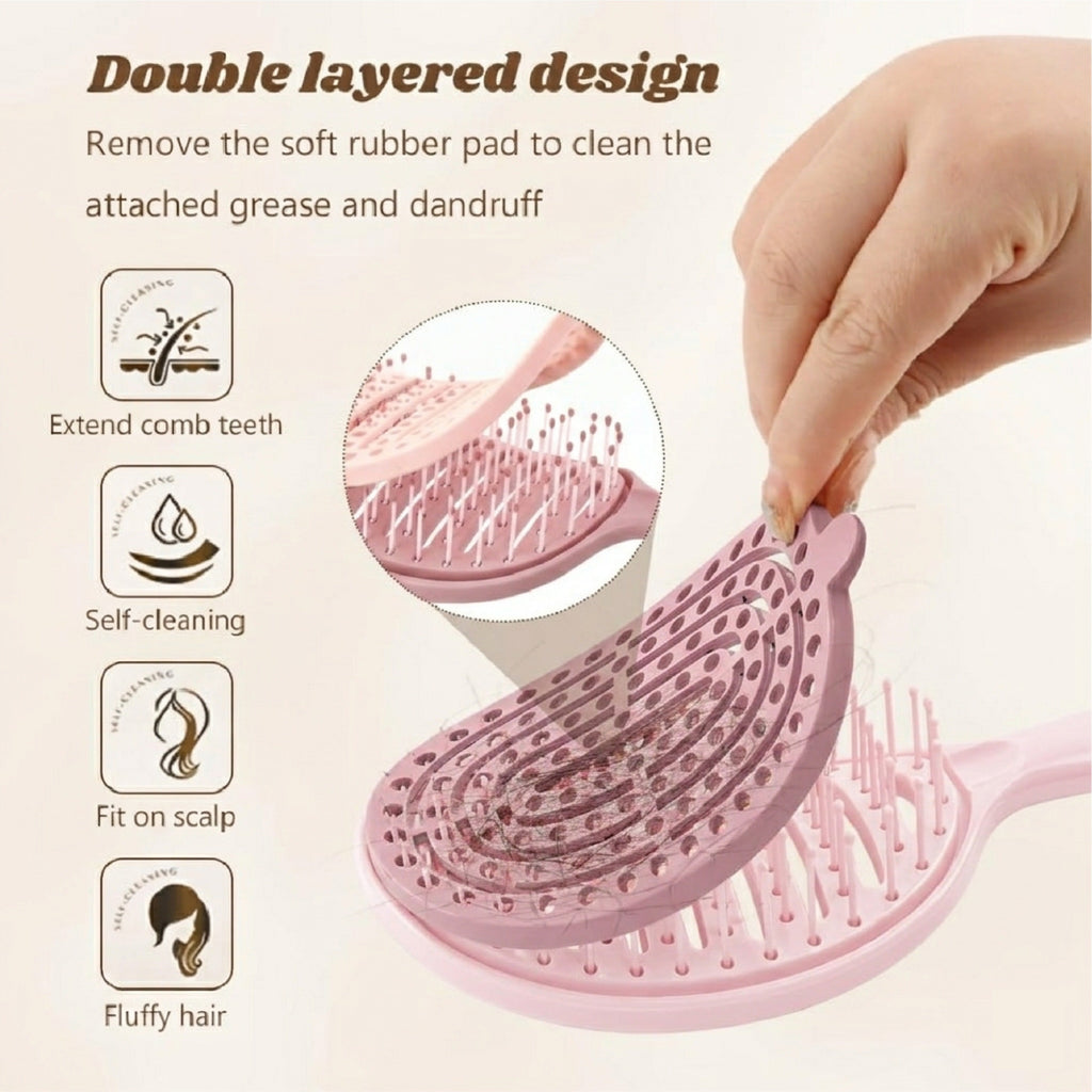 NeutralCare™ SilkClean Detangle Quick-Dry Hair Brush