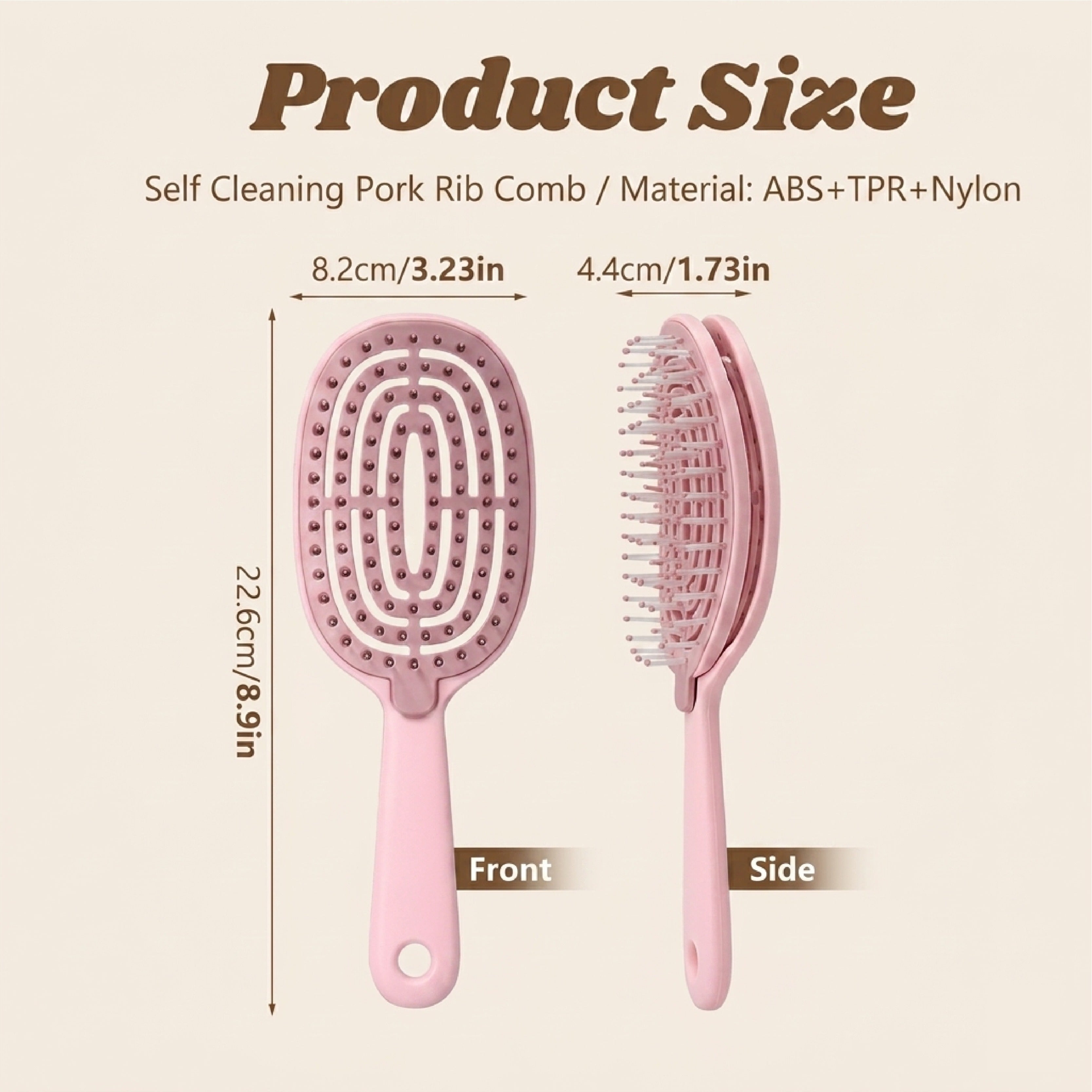NeutralCare™ SilkClean Detangle Quick-Dry Hair Brush