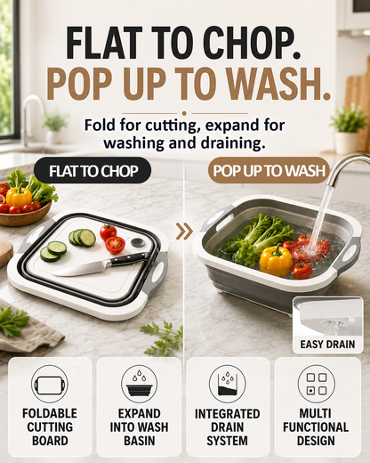 Next2Comfort™ AllPrep Collapsible Kitchen Prep Station