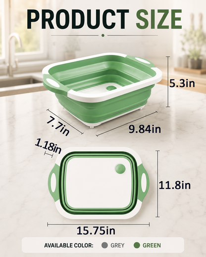 Next2Comfort™ AllPrep Collapsible Kitchen Prep Station