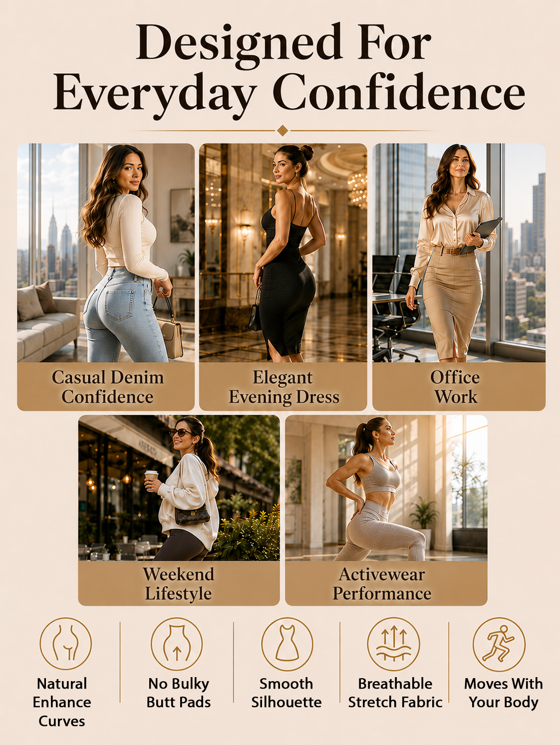 Next2Comfort™ HiddenLift Ultimate Hip Boosting Shapewear