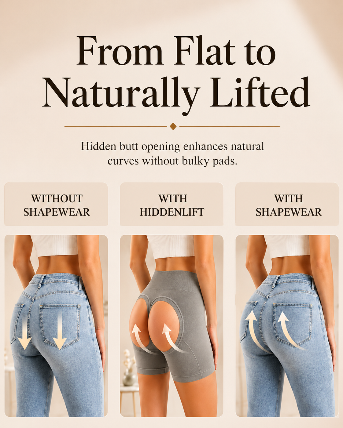 Next2Comfort™ HiddenLift Ultimate Hip Boosting Shapewear