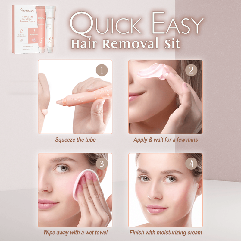 NeutralCare™ Gentle-Lift Facial Hair Removal Cream
