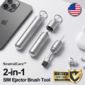 NeutralCare™ MicroClean 2-in-1 SIM Ejector Brush Tool
