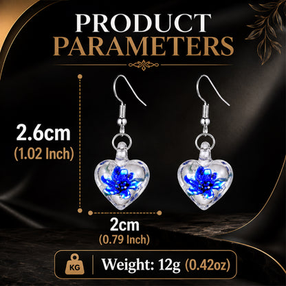 Next2Comfort™ ColorGlaze Luminous Floral Glass Earrings