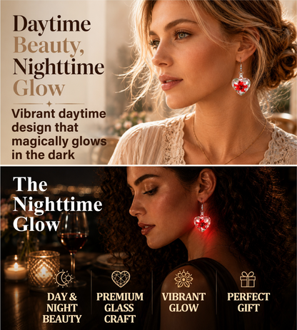 Next2Comfort™ ColorGlaze Luminous Floral Glass Earrings