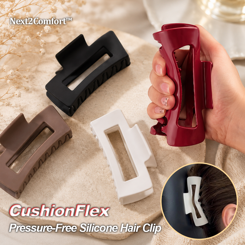 Next2Comfort™ CushionFlex Pressure-Free Silicone Hair Clip