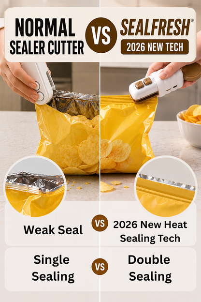 Next2Comfort™ SealFresh 3-in-1 Mini Kitchen Sealer