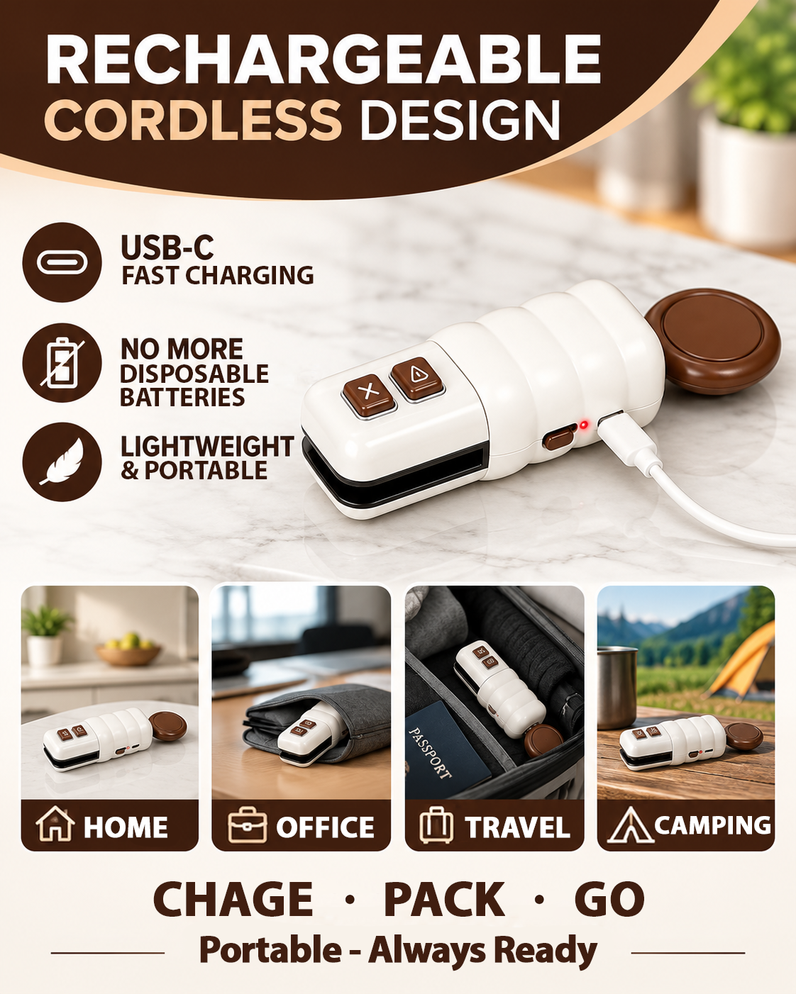 Next2Comfort™ SealFresh 3-in-1 Mini Kitchen Sealer