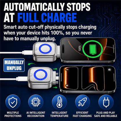 Next2Comfort™ SmartStop Anti-Explosion Auto Cut-Off Charging Adapter