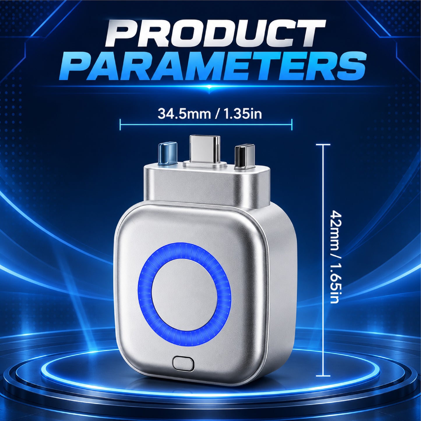 Next2Comfort™ SmartStop Anti-Explosion Auto Cut-Off Charging Adapter